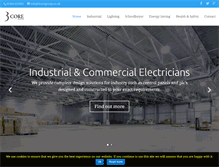Tablet Screenshot of 3coregroup.co.uk